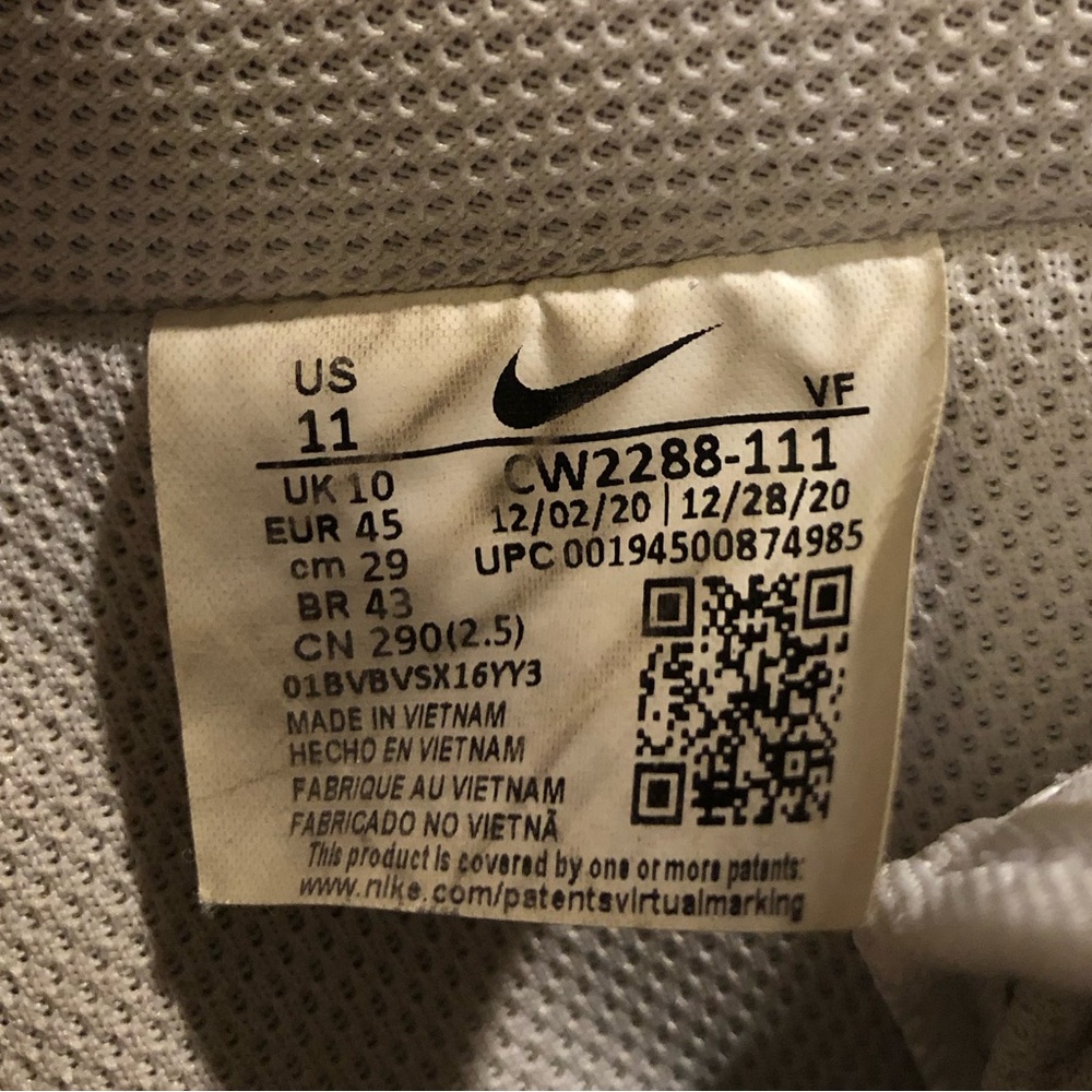 Nike Air Force 1’s Sneakers CW2288-111  12/20 - Picture 10 of 14